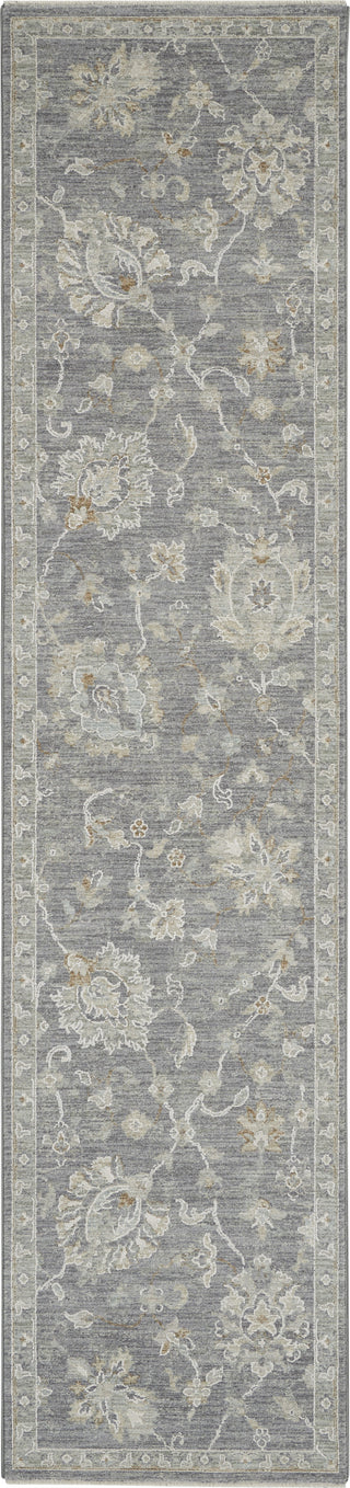 Nourison Asher ASR04 Charcoal Area Rug