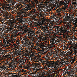 Chandra Astrid AST-14301 Red/Orange/Brown/Grey/Black Area Rug Close Up