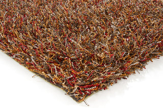 Chandra Astrid AST-14301 Red/Orange/Brown/Grey/Black Area Rug Corner Shot