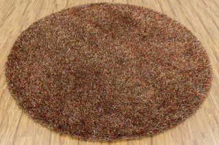 Chandra Astrid AST-14301 Red/Orange/Brown/Grey/Black Area Rug Round