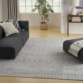 Nourison Astra Machine Washable ASW10 Grey Area Rug Main Image