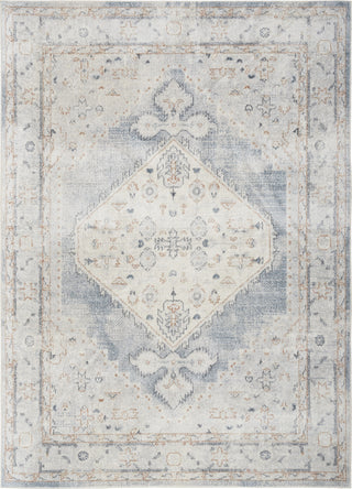 Nourison Astra Machine Washable ASW11 Light Blue Area Rug Room Image