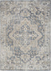 Nourison Astra Machine Washable ASW12 Grey/Blue Area Rug main image