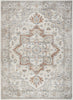 Nourison Astra Machine Washable ASW12 Grey/Multi Area Rug Room Image