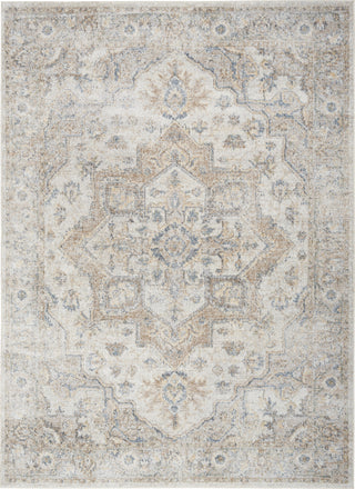 Nourison Astra Machine Washable ASW12 Silver Grey Area Rug Room Image