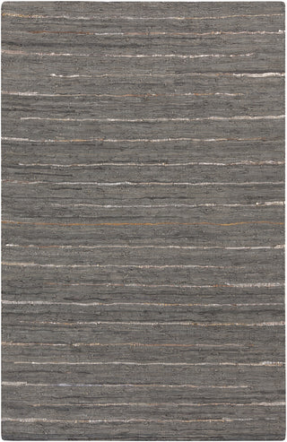 Surya Anthracite ATE-8001 Black Area Rug main image