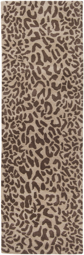 Surya Athena ATH-5000 Chocolate Area Rug 2'6'' x 8' Runner