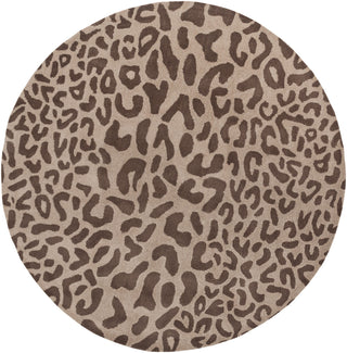 Surya Athena ATH-5000 Chocolate Area Rug 6' Round