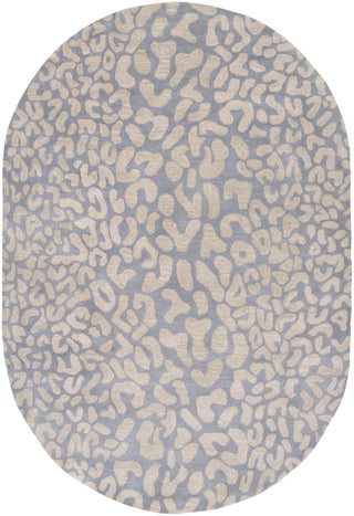 Surya Athena ATH-5001 Moss Area Rug 6' x 9' Oval