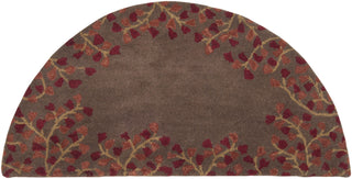 Surya Athena ATH-5003 Burgundy Area Rug 2' X 4' Hearth