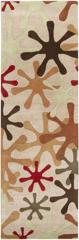 Surya Athena ATH-5019 Mocha Area Rug 2'6'' x 8' Runner