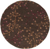 Surya Athena ATH-5052 Chocolate Area Rug 6' Round