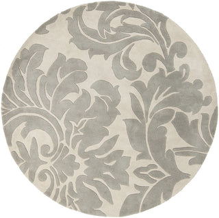 Surya Athena ATH-5073 Grey Area Rug 6' Round