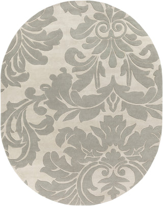 Surya Athena ATH-5073 Grey Area Rug 8' x 10' Oval