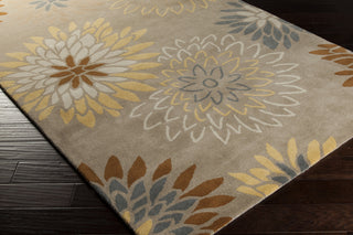 Surya Athena ATH-5106 Area Rug 5x8 Corner Feature