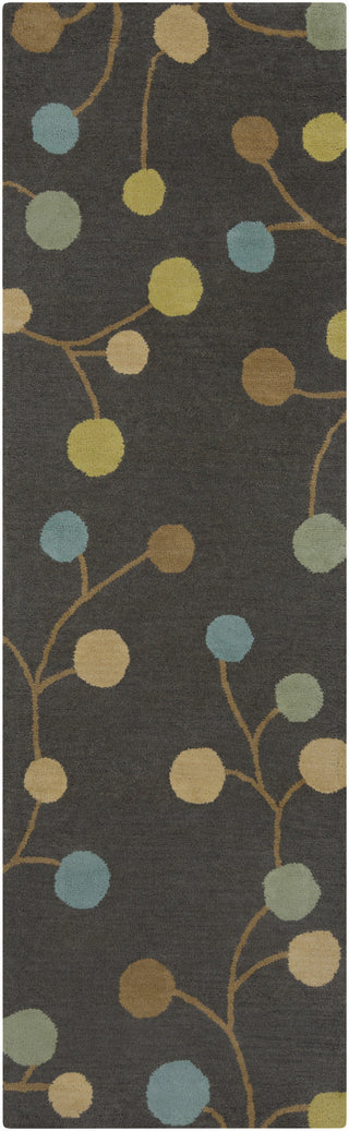 Surya Athena ATH-5110 Grey Area Rug 2'6'' X 8' Runner