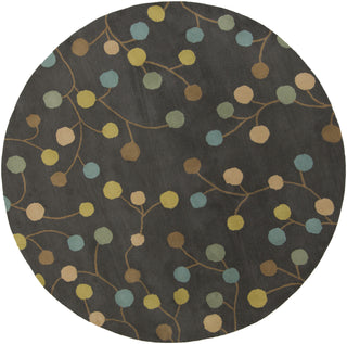 Surya Athena ATH-5110 Grey Area Rug 8' Round