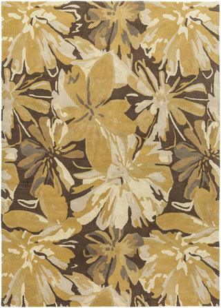 Surya Athena ATH-5115 Gold Hand Tufted Area Rug 8' X 11'