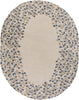 Surya Athena ATH-5117 Beige Area Rug 8' x 10' Oval