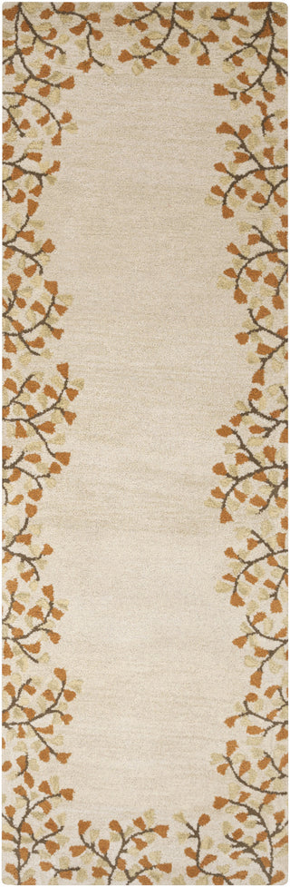 Surya Athena ATH-5118 Gold Area Rug 2'6'' x 8' Runner