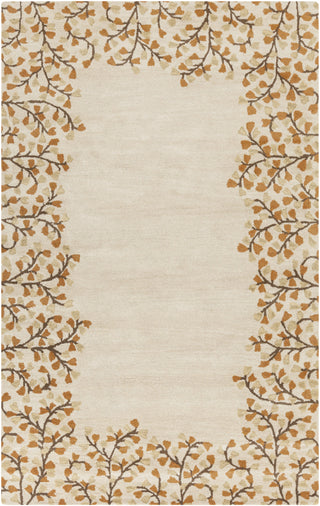 Surya Athena ATH-5118 Gold Area Rug 5' x 8'