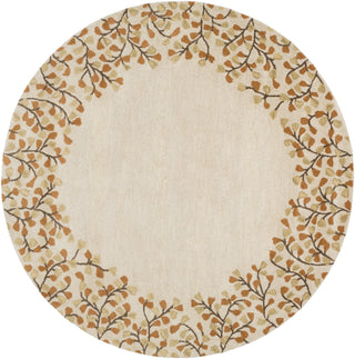 Surya Athena ATH-5118 Gold Area Rug 6' Round