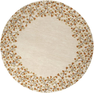 Surya Athena ATH-5118 Gold Area Rug 8' Round