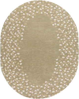 Surya Athena ATH-5119 Olive Area Rug 8' x 10' Oval