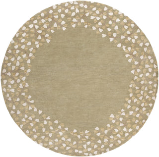 Surya Athena ATH-5119 Olive Area Rug 8' Round