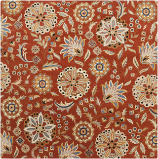 Surya Athena ATH-5126 Burgundy Area Rug 8' Square