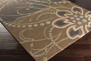 Surya Athena ATH-5128 Area Rug 5x8 Corner Feature