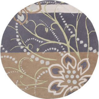 Surya Athena ATH-5128 Iris Area Rug 6' Round