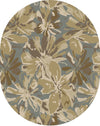 Athena ATH-5149 White Hand Tufted Area Rug by Surya 8' X 10' Oval