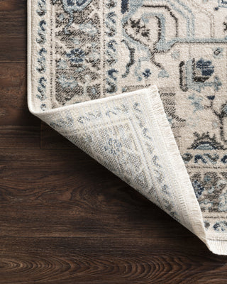 Loloi II Athena ATH-01 Ivory/Grey Area Rug Corner Image