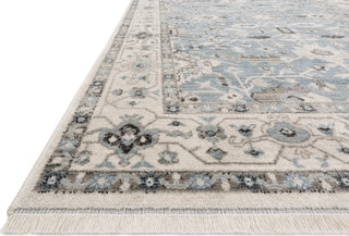 Loloi II Athena ATH-02 Sky/Ivory Area Rug Round Image