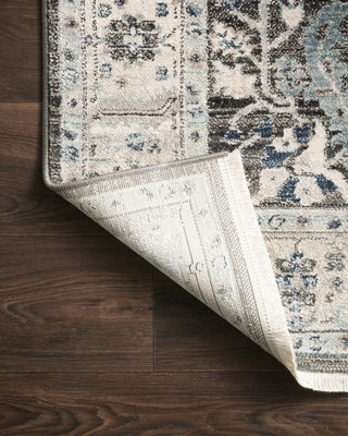 Loloi II Athena ATH-03 Grey/Sky Area Rug Corner Image