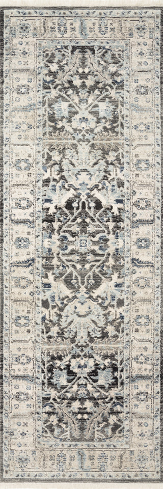 Loloi II Athena ATH-03 Grey/Sky Area Rug Lifestyle Image