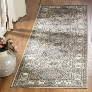 Safavieh Atlas ATL675E Taupe/Blue Area Rug Room Scene Feature