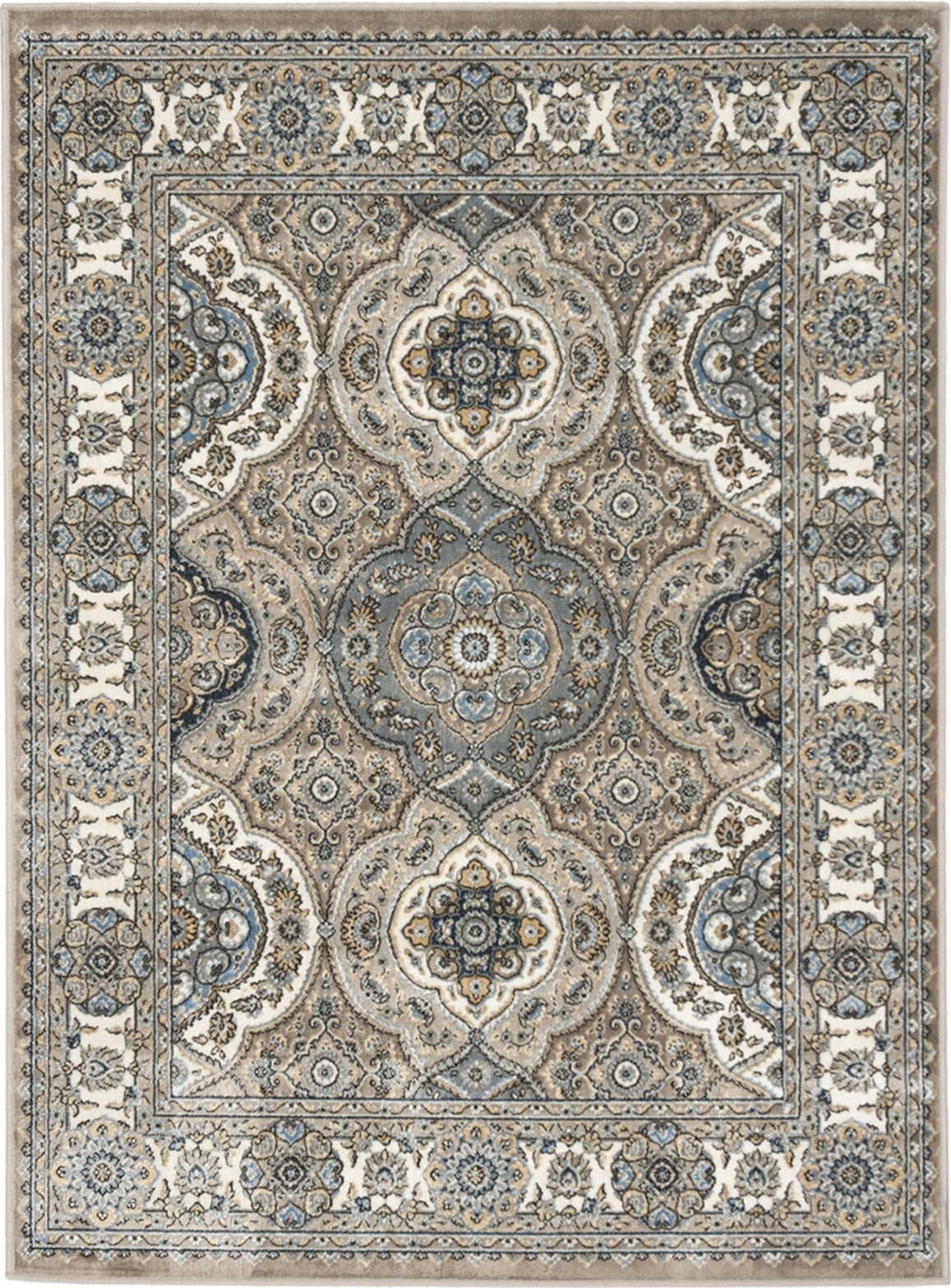 Safavieh Atlas ATL675E Taupe/Blue Area Rug main image