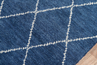 Momeni Atlas ATL-5 Navy Area Rug Closeup