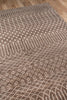 Momeni Atlas ATL-6 Brown Area Rug Corner Shot