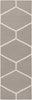 Surya Atrium ATM-3008 Taupe Area Rug 2'6'' X 8' Runner