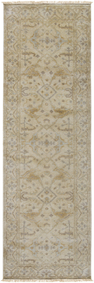 Surya Antique ATQ-1000 Moss Hand Knotted Area Rug 2'6'' X 8'