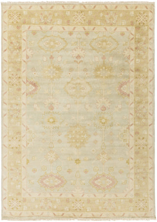 Surya Antique ATQ-1005 Slate Hand Knotted Area Rug 8' X 11'