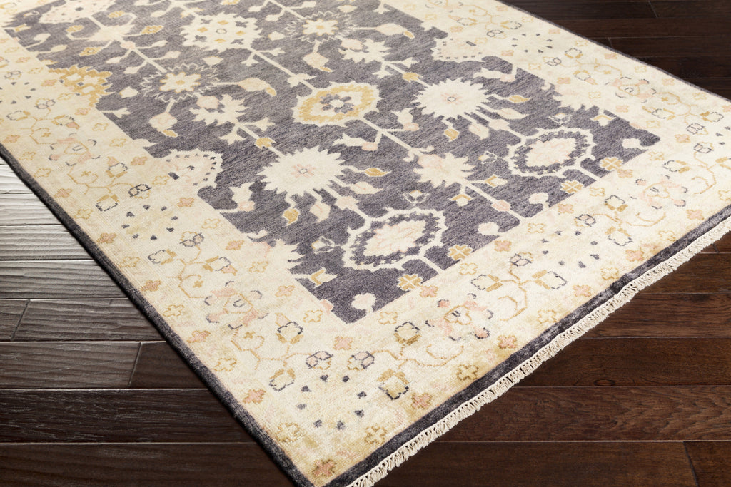 Surya Antique ATQ-1007 Area Rug Corner Shot Feature