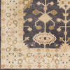 Surya Antique ATQ-1007 Black Hand Knotted Area Rug Sample Swatch