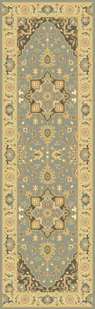 Surya Antique ATQ-1012 Teal Area Rug 