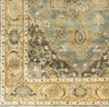 Surya Antique ATQ-1012 Teal Hand Knotted Area Rug Sample Swatch