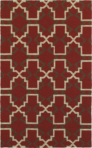 Tommy Bahama Atrium 51103 Red Area Rug main image