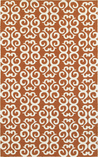 Tommy Bahama Atrium 51107 Orange Area Rug main image